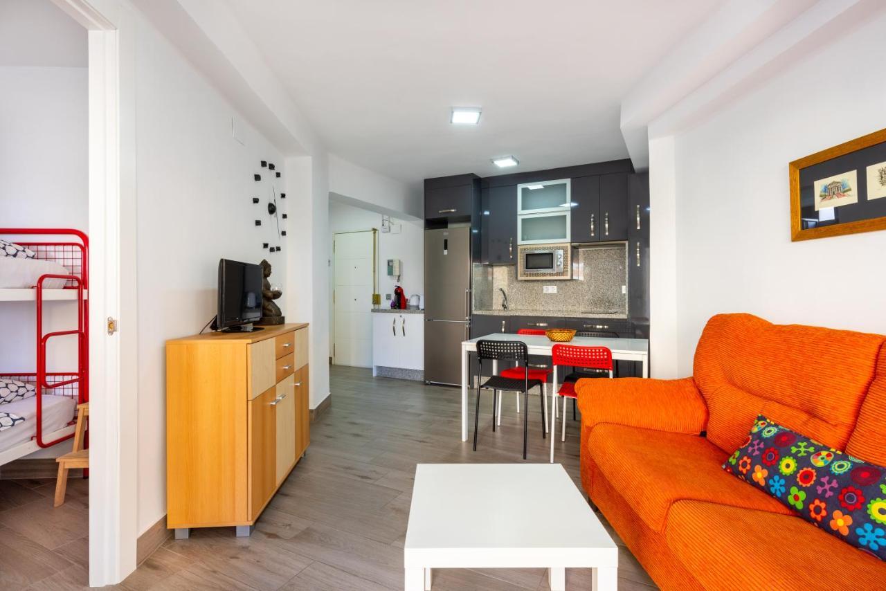 Apartamento Primera Linea Playa Algarrobo Costa Exterior foto