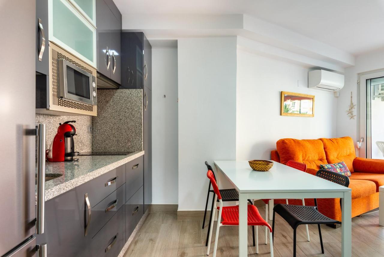 Apartamento Primera Linea Playa Algarrobo Costa Exterior foto