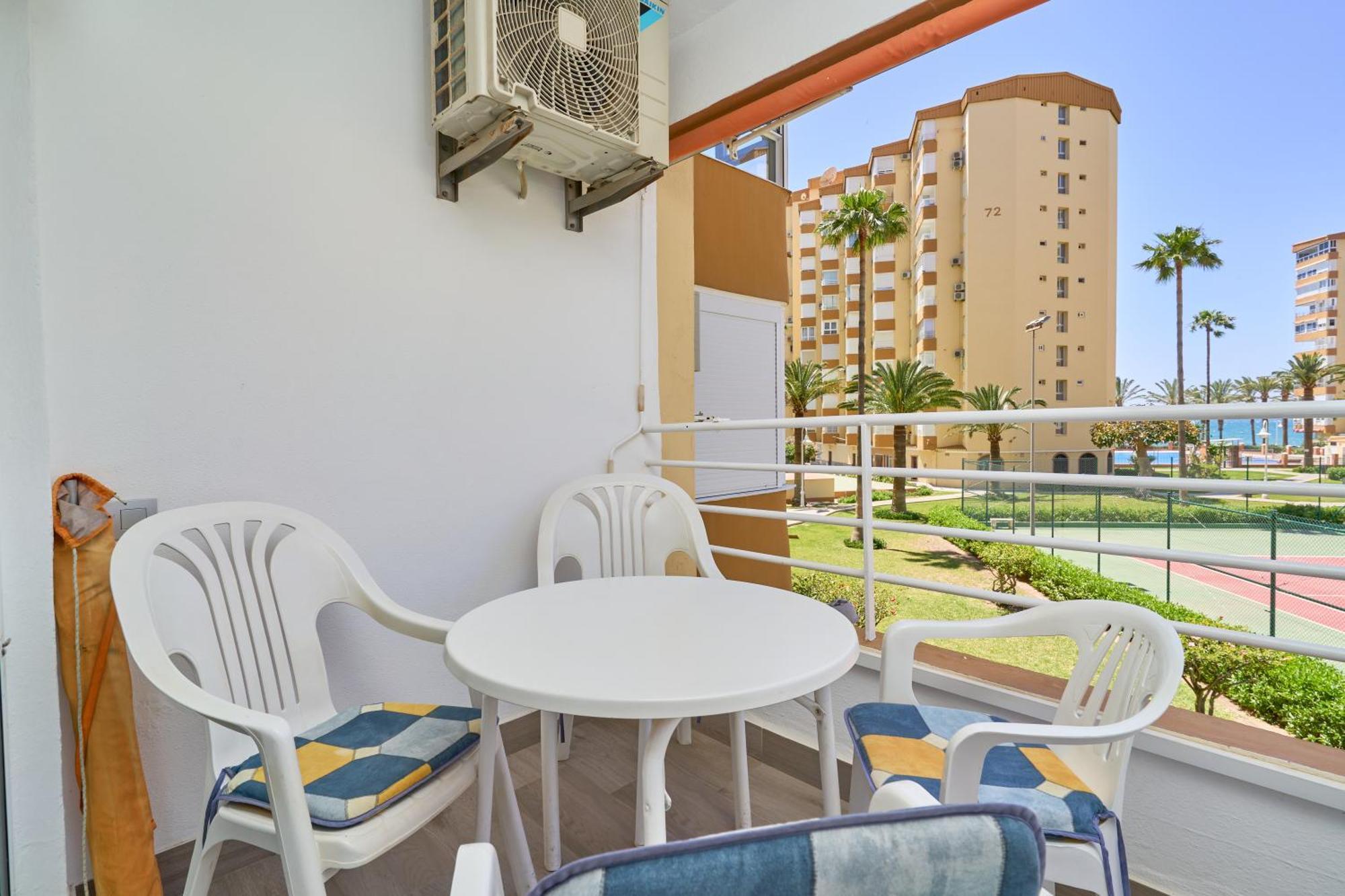 Apartamento Primera Linea Playa Algarrobo Costa Exterior foto